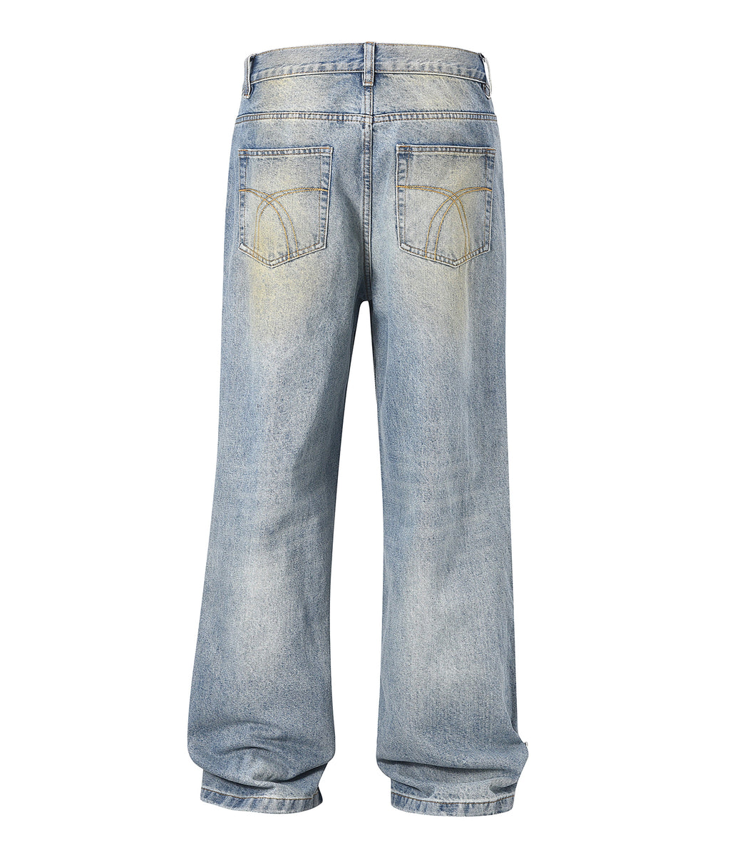 AZUL COLORED GEMSTONE DENIM